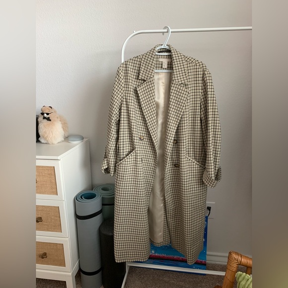 H&M Double-breasted Coat 6 - Picture 4 of 10